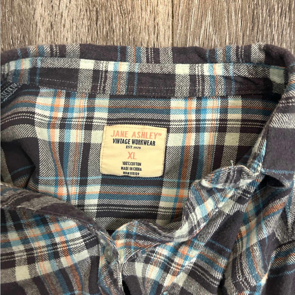 Flannel Button Down - Picture 2 of 3